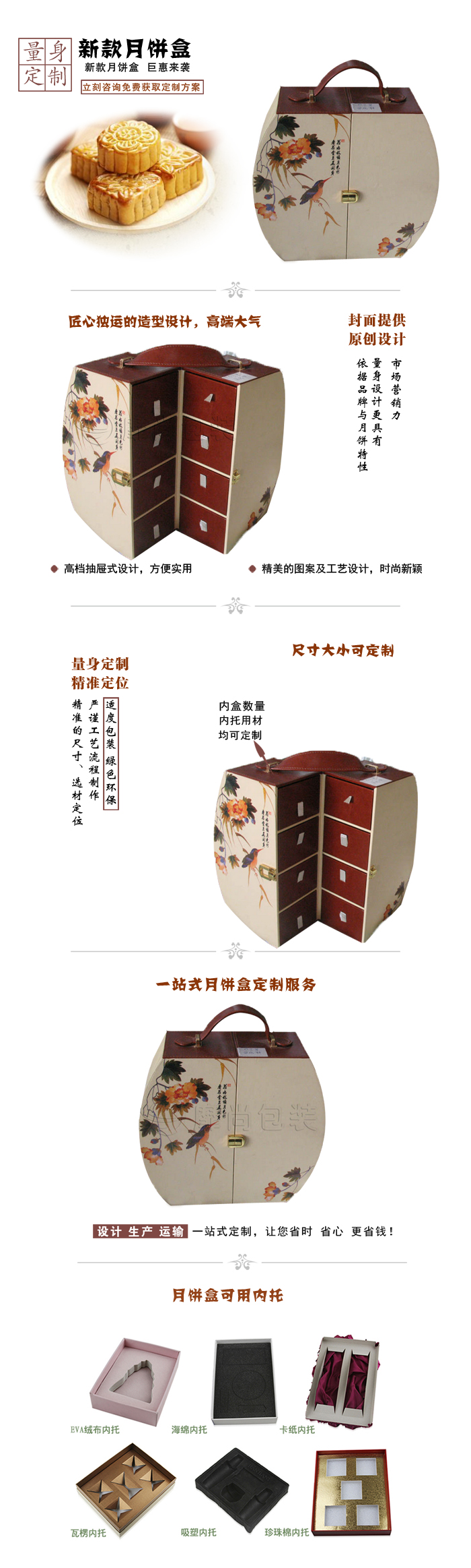 月饼盒模板